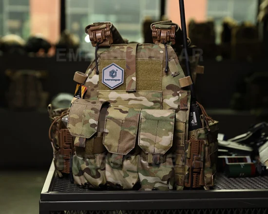 Emersongear 500d Cordura нейлоновый быстроразъемный тактический боевой жилет Tactical Gear Multicam Plate Carrier Vest